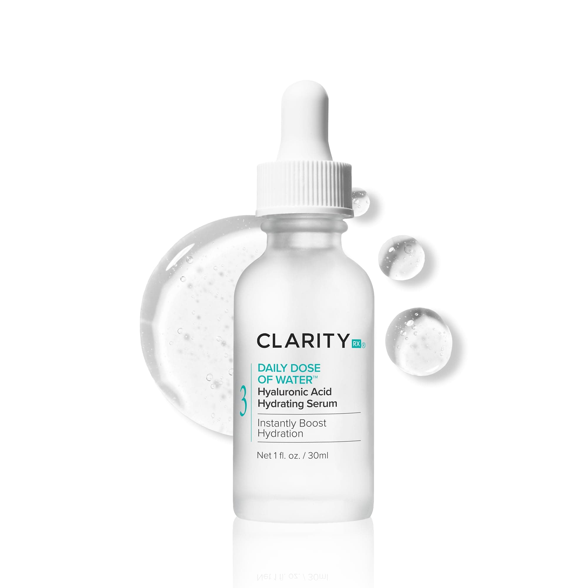 ClarityRx Daily Dose Of Water Hyaluronic Acid Hydrating Serum, 1 Fl Oz