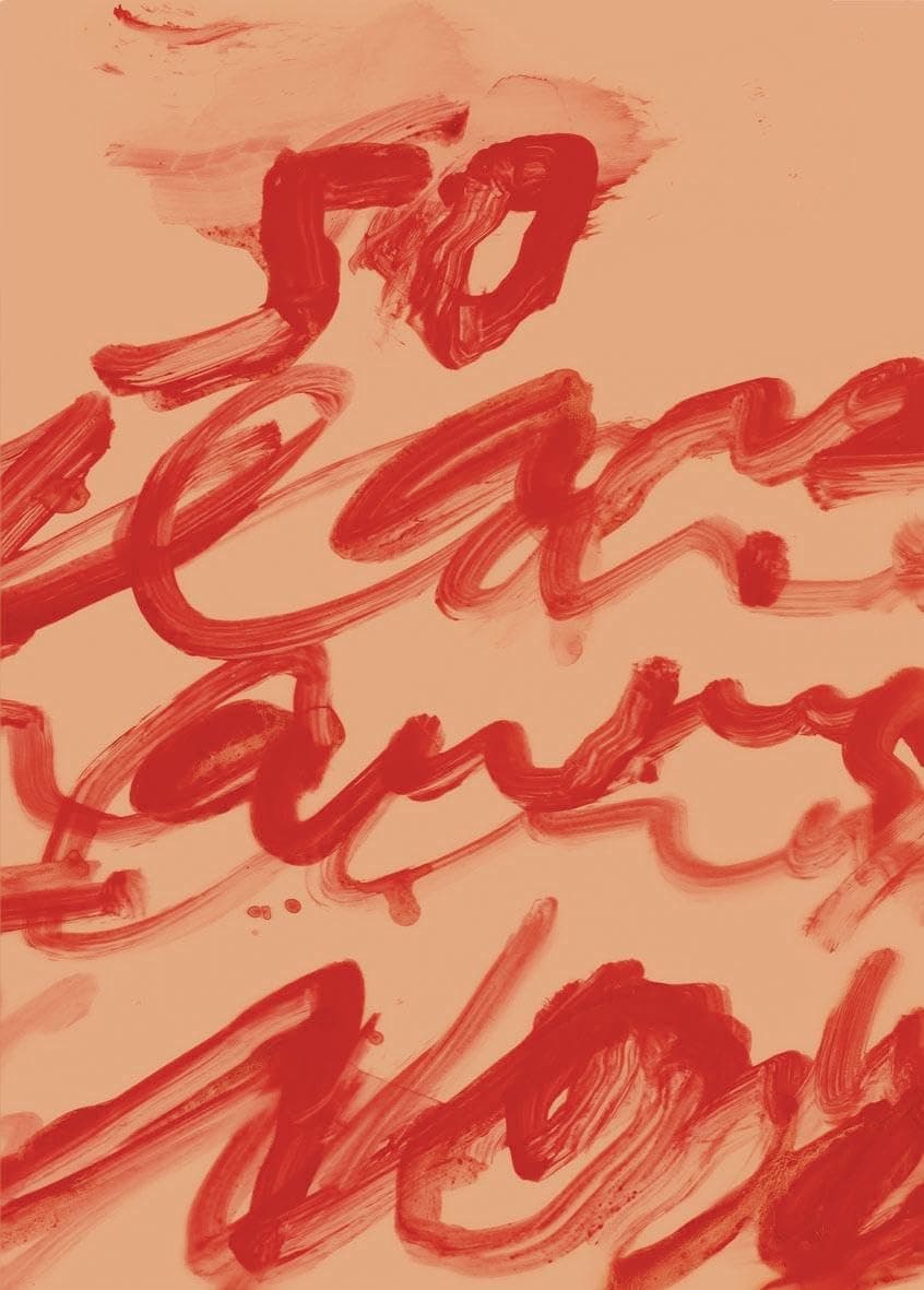Cy Twombly - Fifty Years of Works on Paper Paperback – Import, 20 March 2017