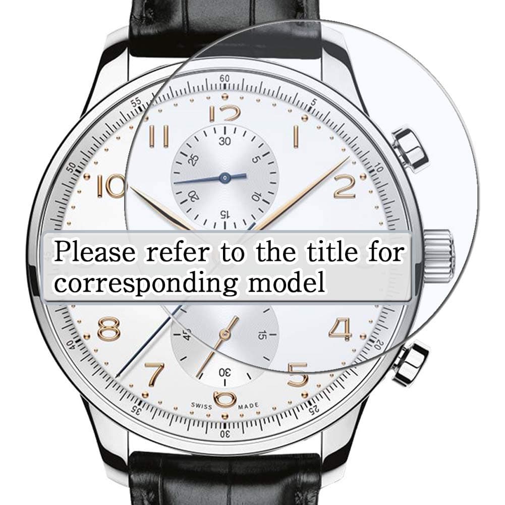 VaxsonVaxson 3-Pack Screen Protector, compatible with GIRARD-PERREGAUX Summer Edition 80189D11A1822FK9A, TPU Guard Film Protector Smart Watch [ NOT Tempered Glass Protectors ]