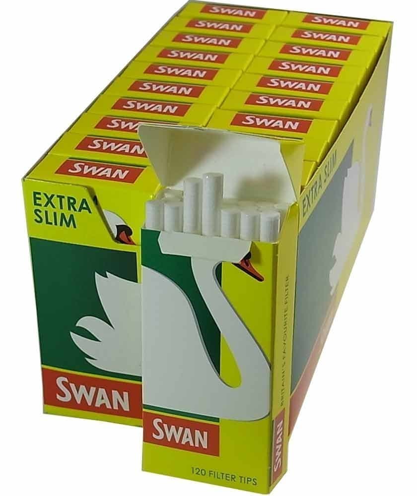 Swan Rolling Tips, Filter, Plain, Standard