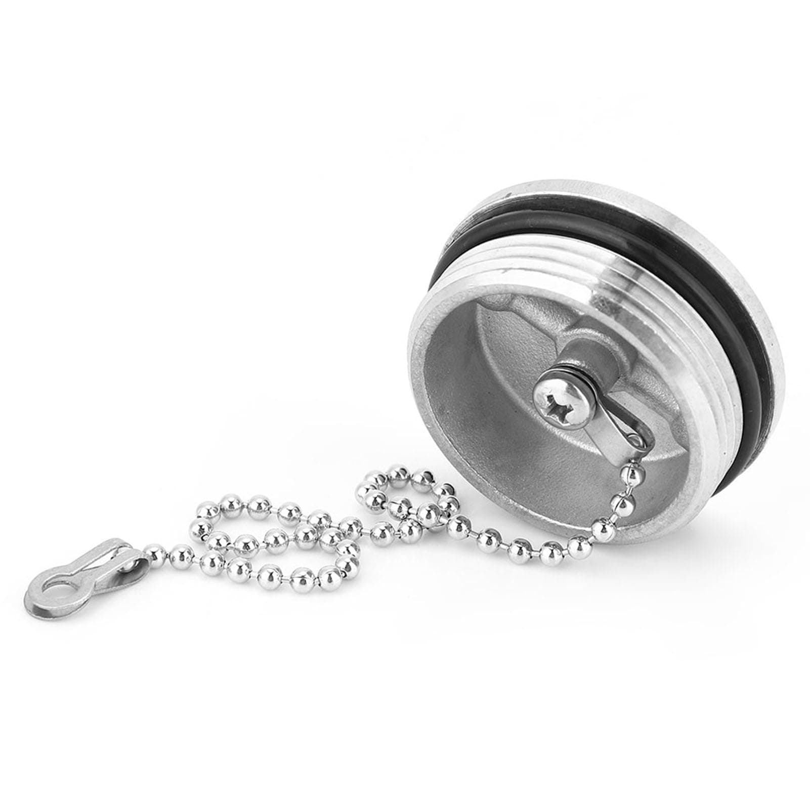 Denash Boat Fuel Tank Cap,Boat Marine Fuel Tank Cap Deck Fill Filler Boat Accessories,Polished Marine Boat Fill Port Marine Hardware