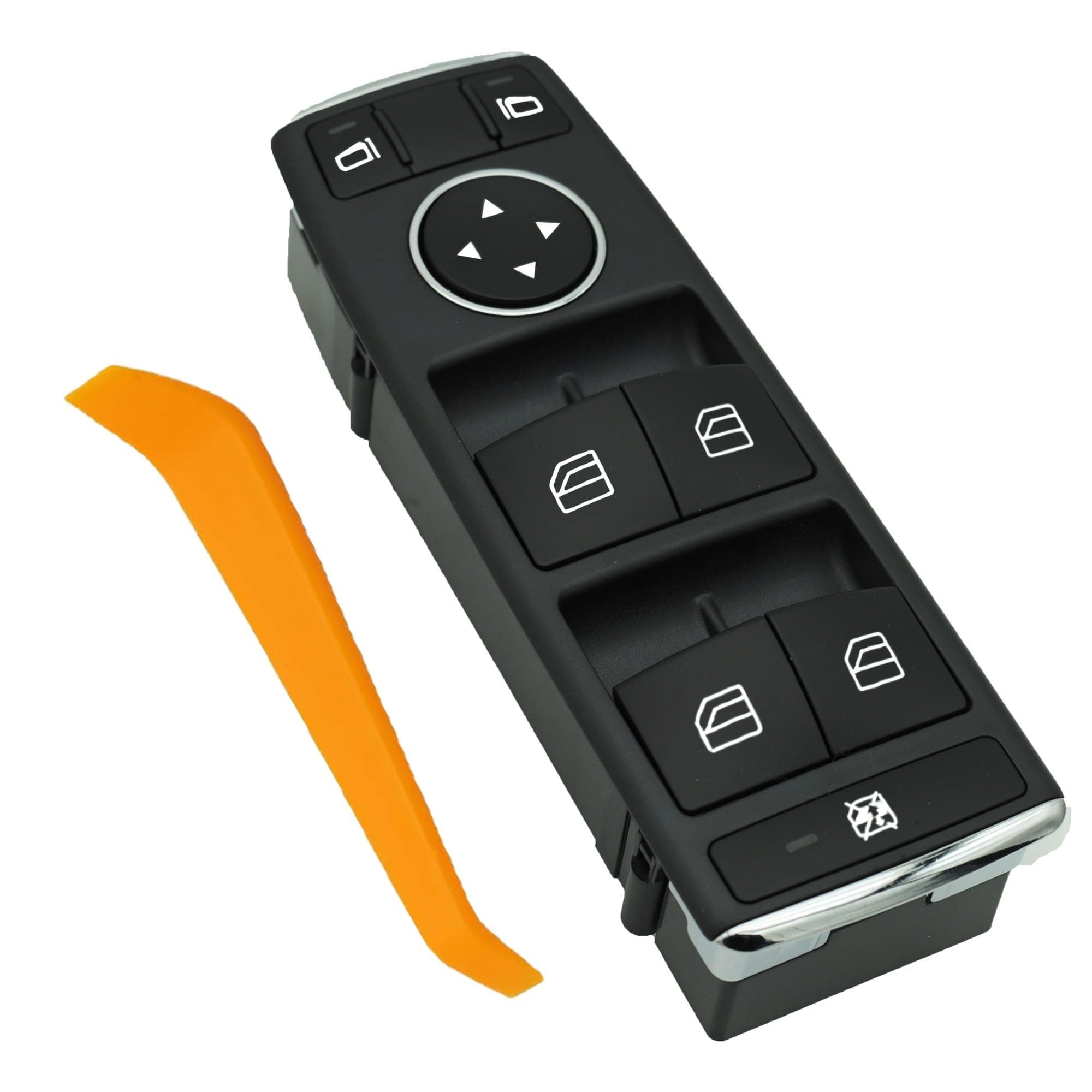 Master Power Window Switch Front Driver Side for 2006-2017 Mercedes Benz W204 W212 C250 C300 C350 E350 E550 GLK250 GLK350 2049055302 20490553029107