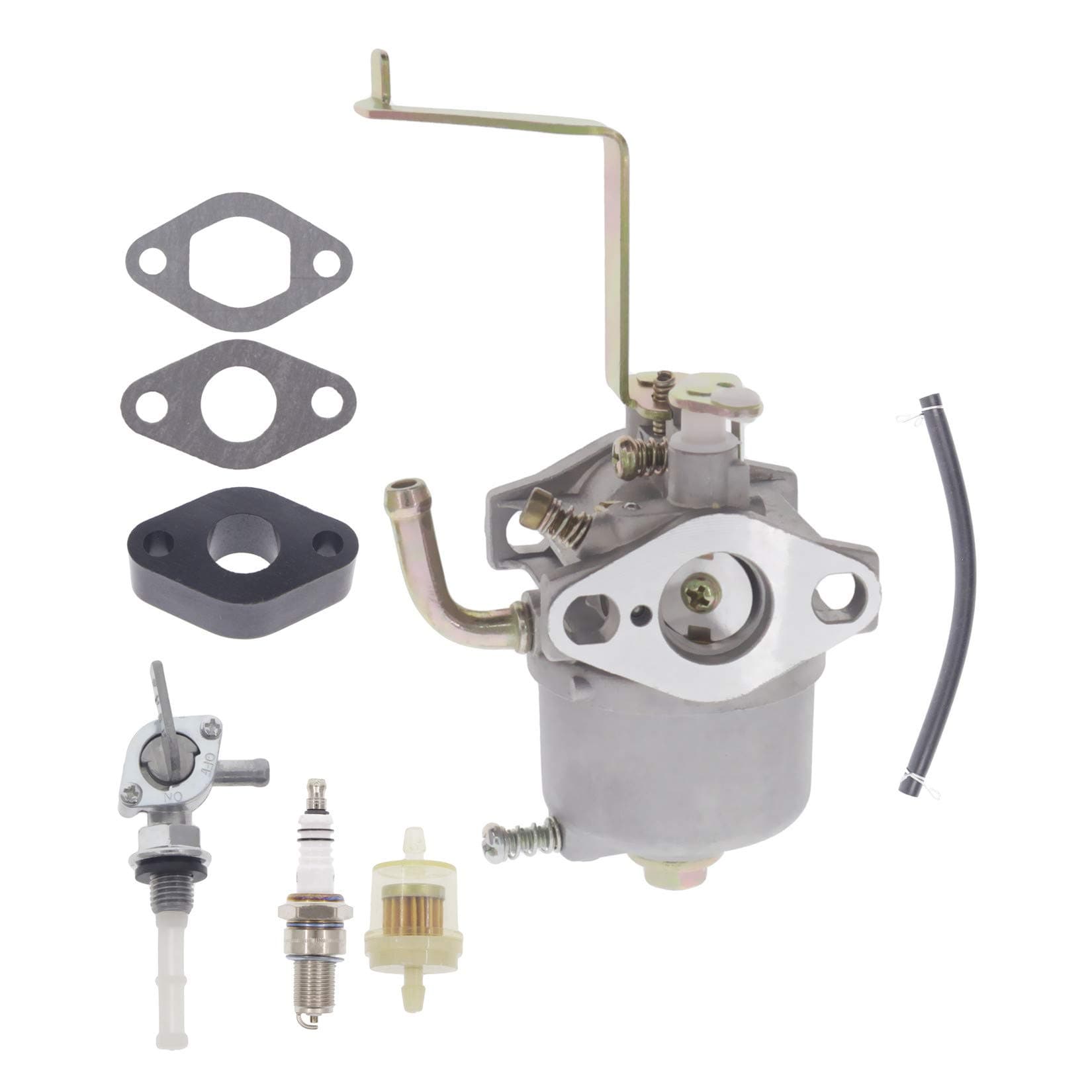 Carburetor for Powermate PWLE0799 PWLE0799F2N 79CC 9" 3.5 FT-LBS Edger 99cc Gsaoline Engine with Gasket Kit