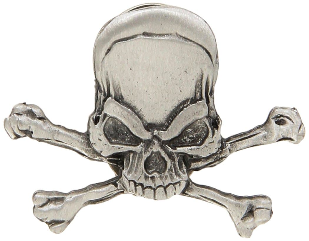 PNA1155 Pirate Skull Biker Pin