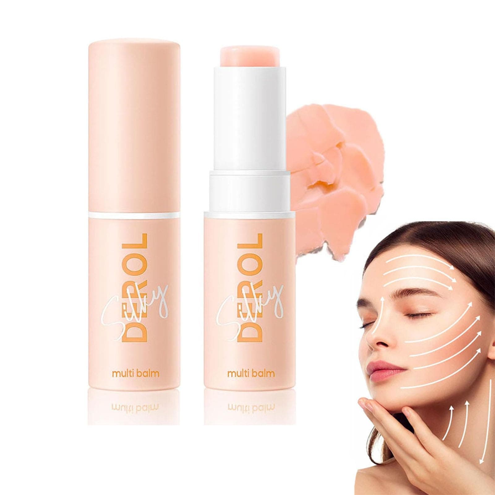 Multi-moisture Balm Stick-brighten Wrinkle Repair Bounce For Face Silky Smooth Daily Dew,hydrate Ingredient For Natural Cool Sensation,Smooth Refresh Dry Skin,collagen Anti Aging Skincare