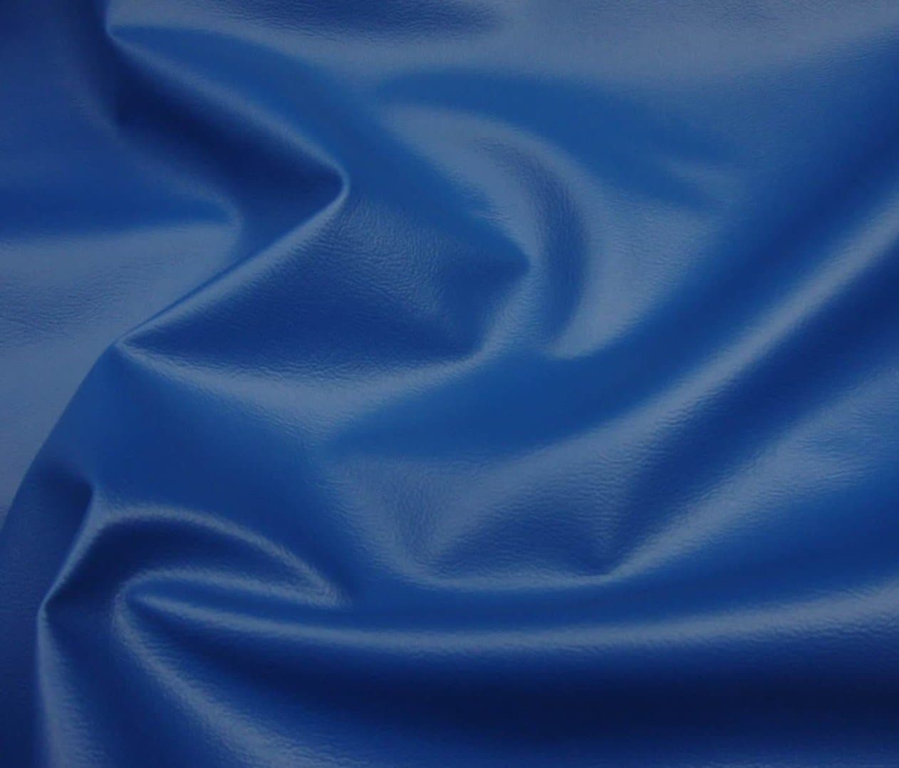 luvfabrics Royal Blue Upholstery Faux Leather Vinyl Fabric Per Yard
