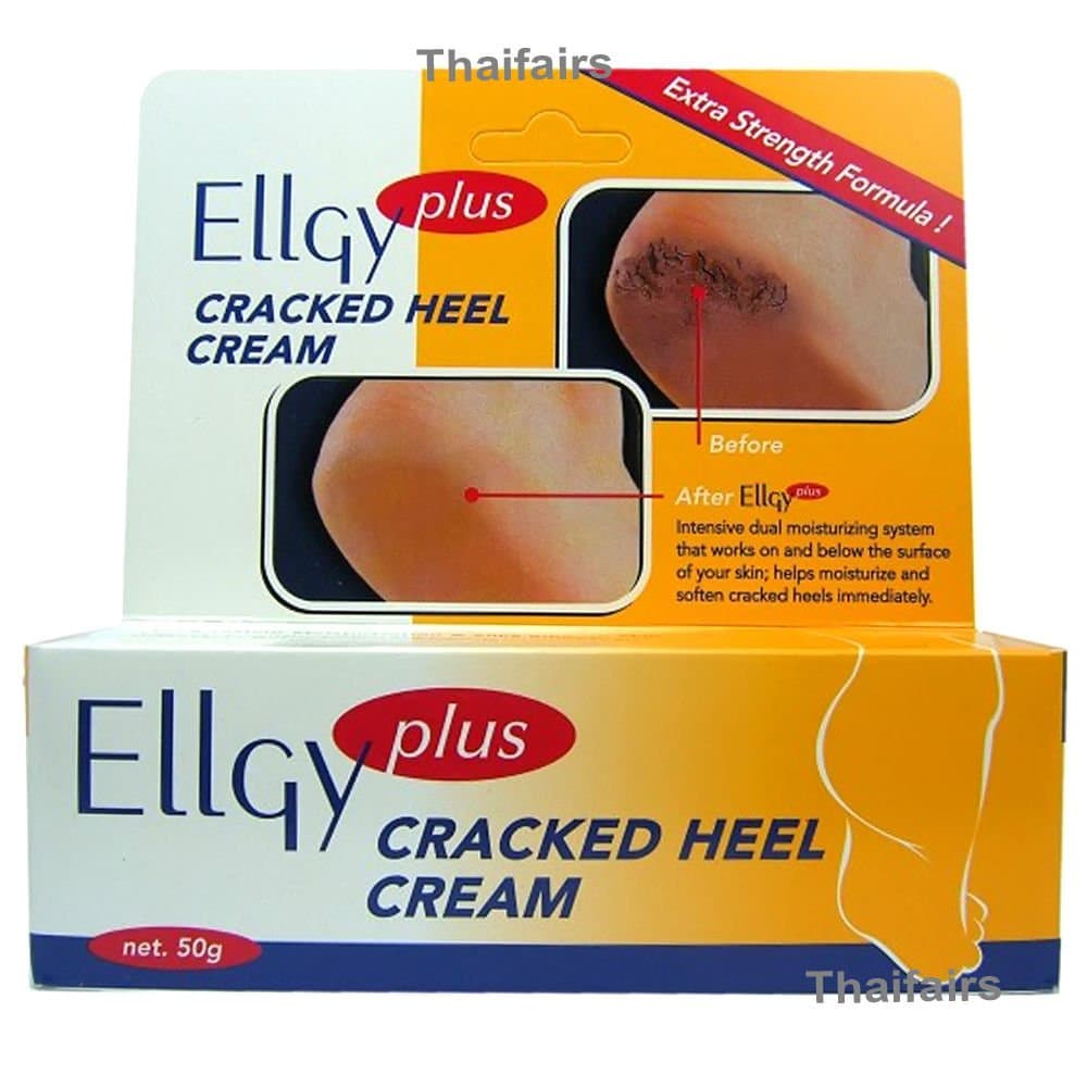 Ellgy Plus Cracked Heel Cream for Rough Dry Foot 50 G.