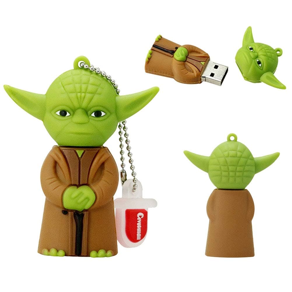 Usb Flash Drives Creativity Anime Cool Silica Gel USB2.0 Flash Disk Gift 4/128 GB High Speed Transmission Portable (4GB,YOD-B 1PCS)