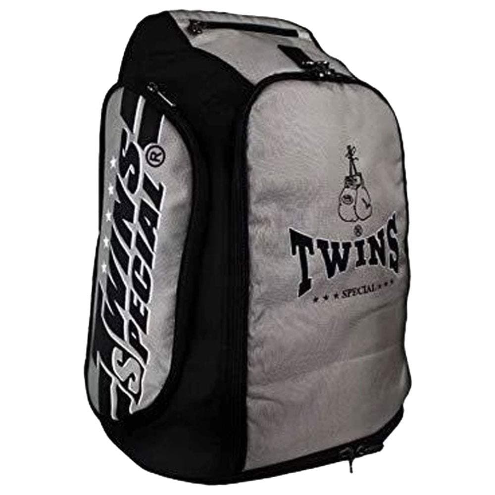 Twins Special Backpack Gym Bag Bag-5 Gray Boxing Equipment Muay Thai MMA K1 Kickboxing