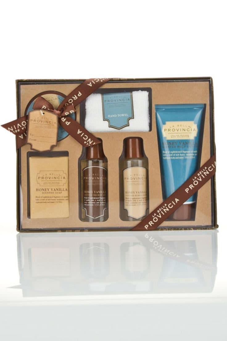 La Bella Provincia Honey Vanilla 6-Piece Body Care Gift Set
