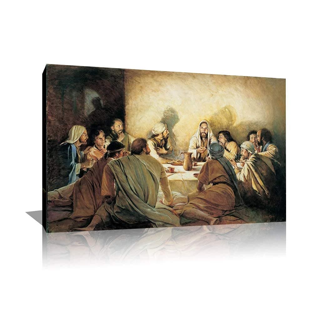 Decor 24"X35"Inch Last-Supper-Jesus-Christ Movie Poster Custom Art Print
