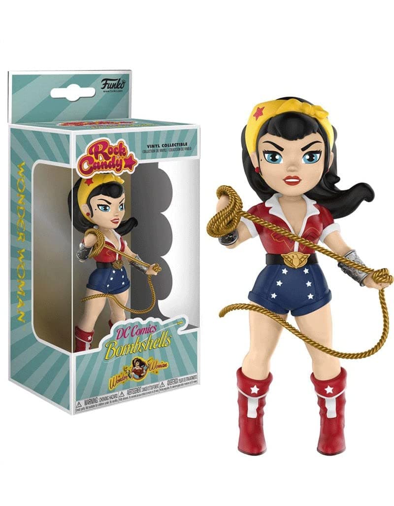Funko Rock Candy: DC Bombshells - Wonder Woman Collectible Toy