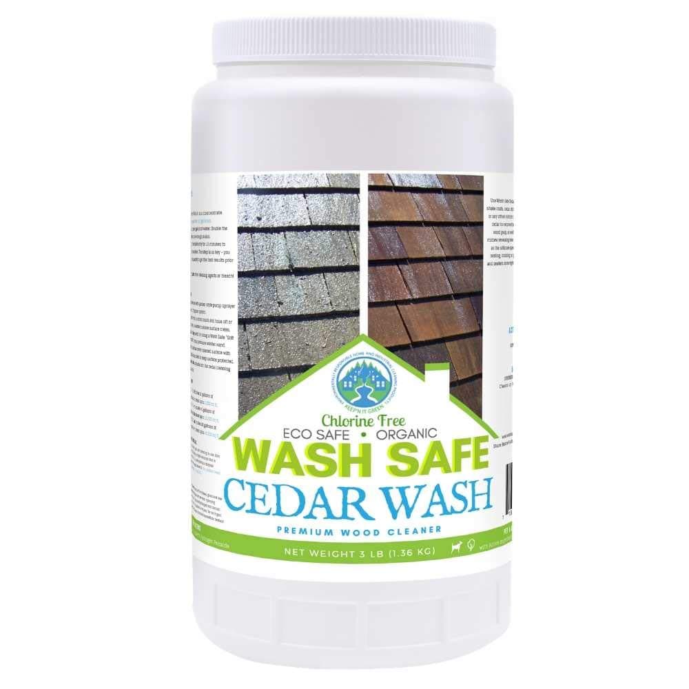 Wash Safe Industries Cedar Wash Eco-safe And Organic Wood Cleaner, 1.4kg New