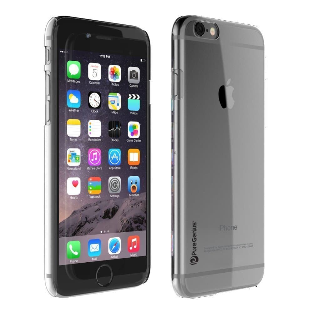 iPhone 6 Case, [Clear Bumper Case] Protective Apple iPhone 6 Clear Case [Slim] Works with All iPhone 6/6S Screen Protectors, Clear Hard Case