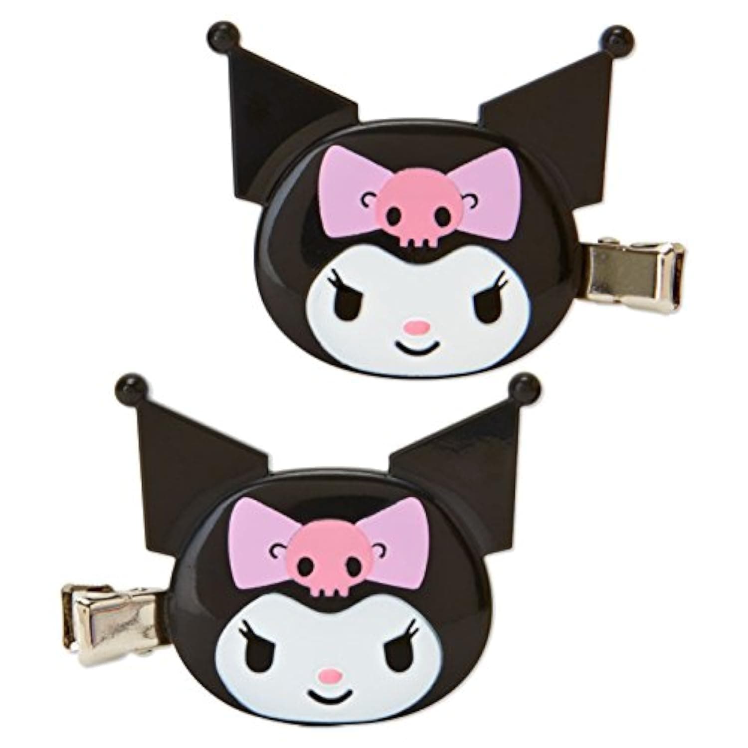 Sanrio Kuromi Bow Hair Clips
