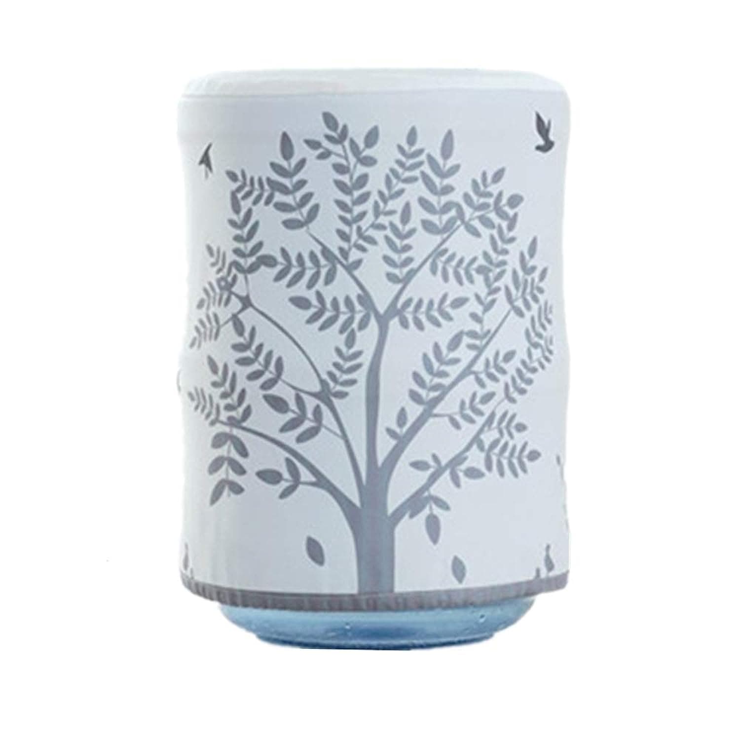 Water Dispenser Durable Dust Proof Fabric Bucket Covers, Furniture Cover Protector 13x11 inches (Gray Big Tree)