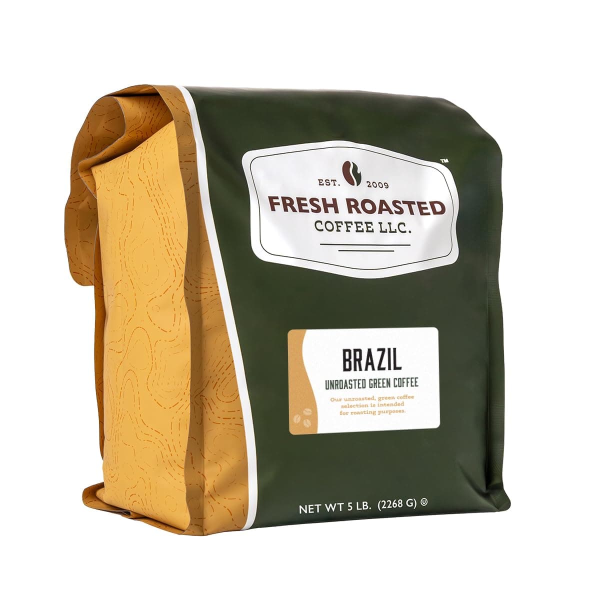 Unroasted Brazil, Kosher, 5 Pound