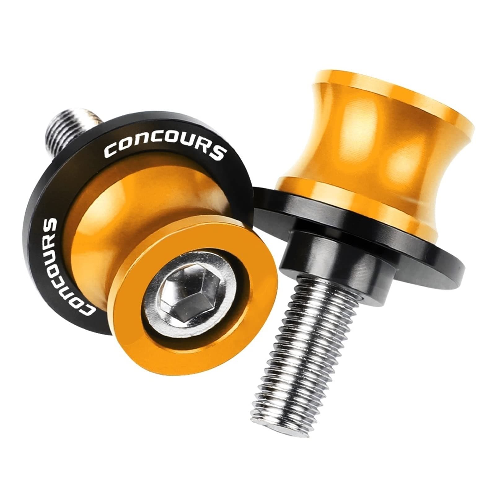 Motorcycle CNC Rear Rocker Arm Slider Spool 8/10MM Bracket Screw For Kawasaki GTR1400 Competition GTR 1400 2007-2016 (Color : D)