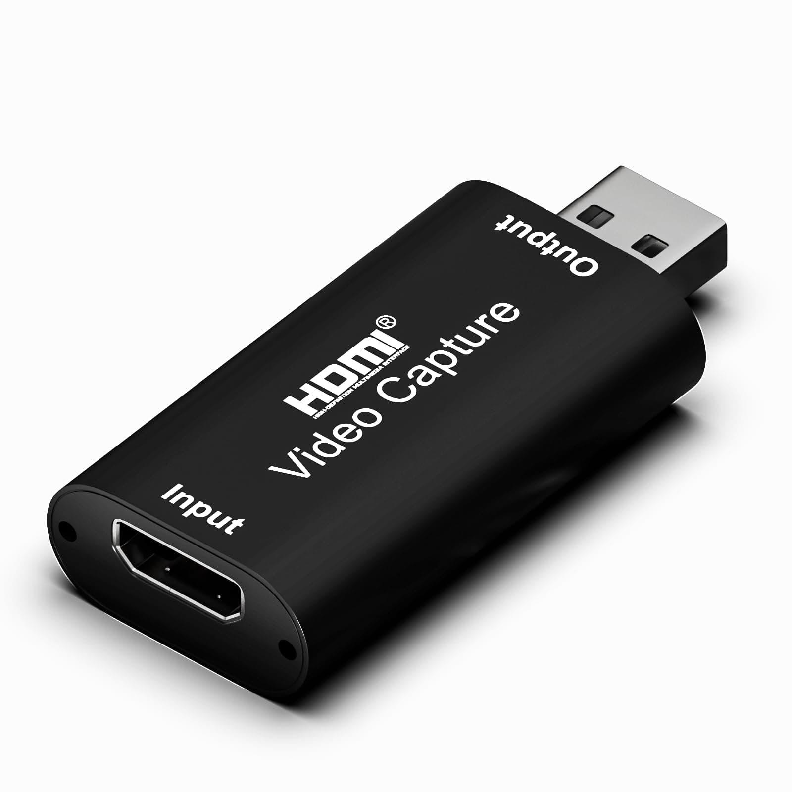 Lapster Speedy Video Capture Device HDMI to USB 2.0 for Gaming, Streaming, Compatible with Nintendo Switch, PS3/4, Xbox One, 4K HDMI Video Capture Card, Game Capture Card