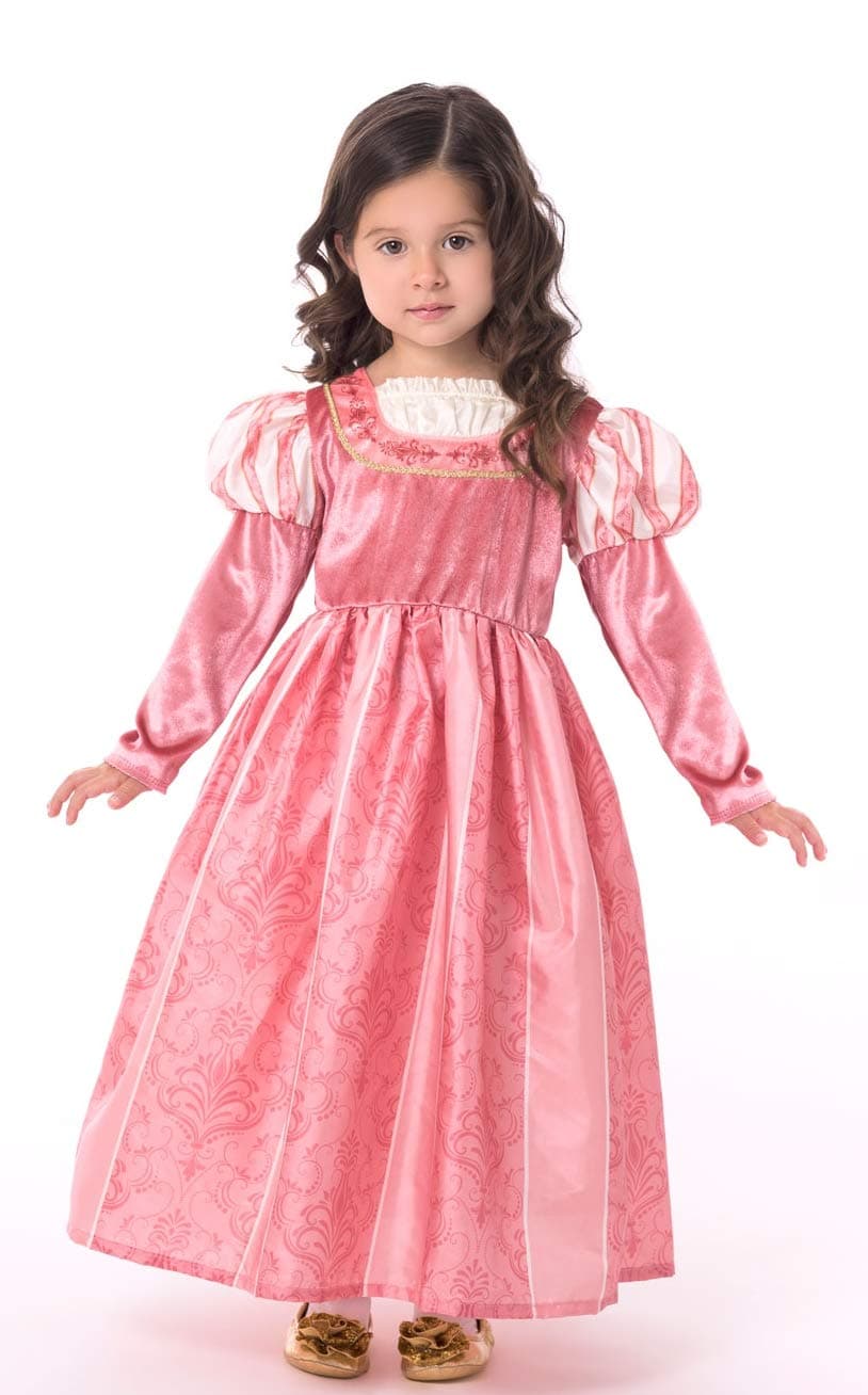 Little Adventures Coral Renaissance Princess Dress Up Costume for Girls