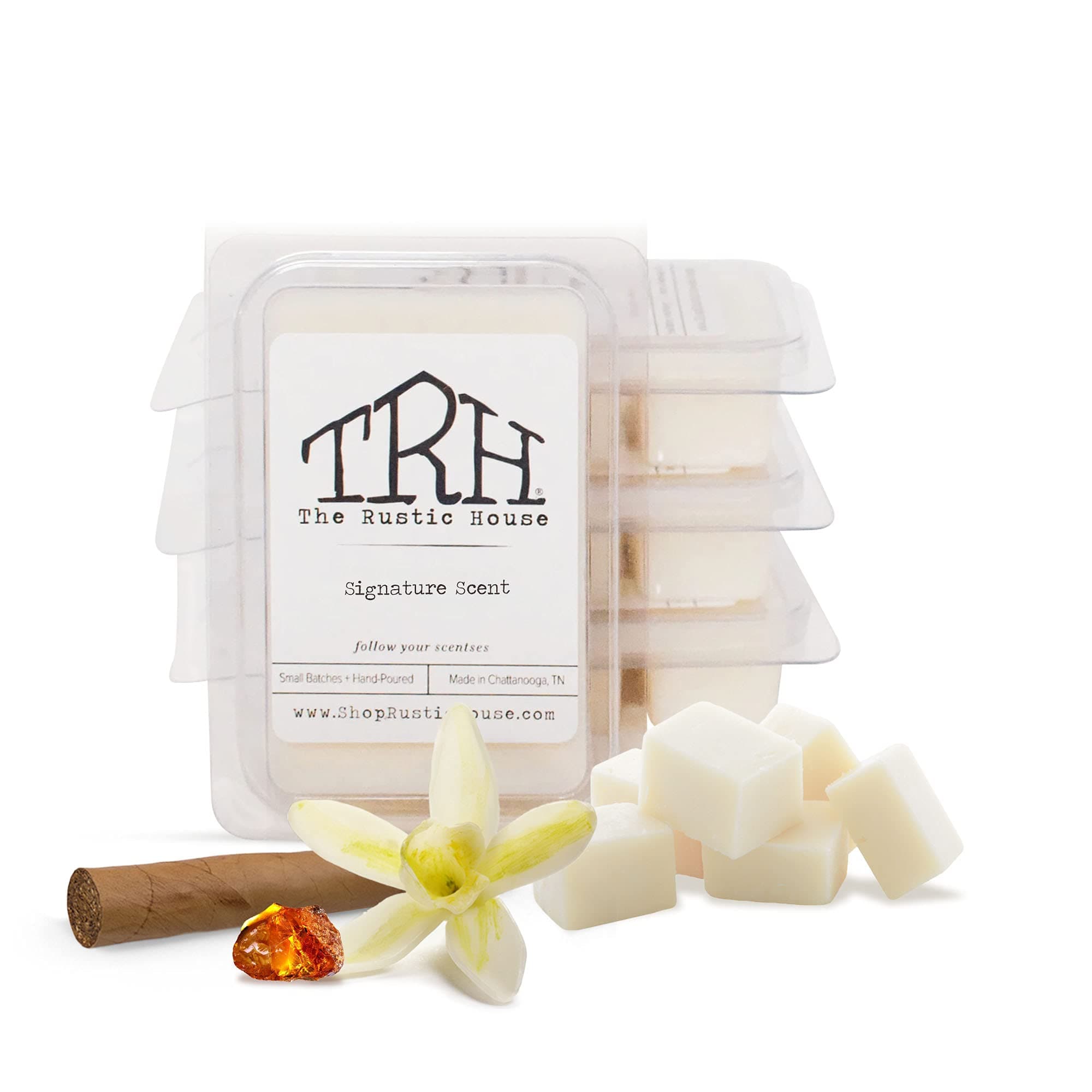 The Rustic House Soy Wax Melts | Hand Poured Scented Wax Melts for Home Fragrance | Natural Aromas (Signature Scent)