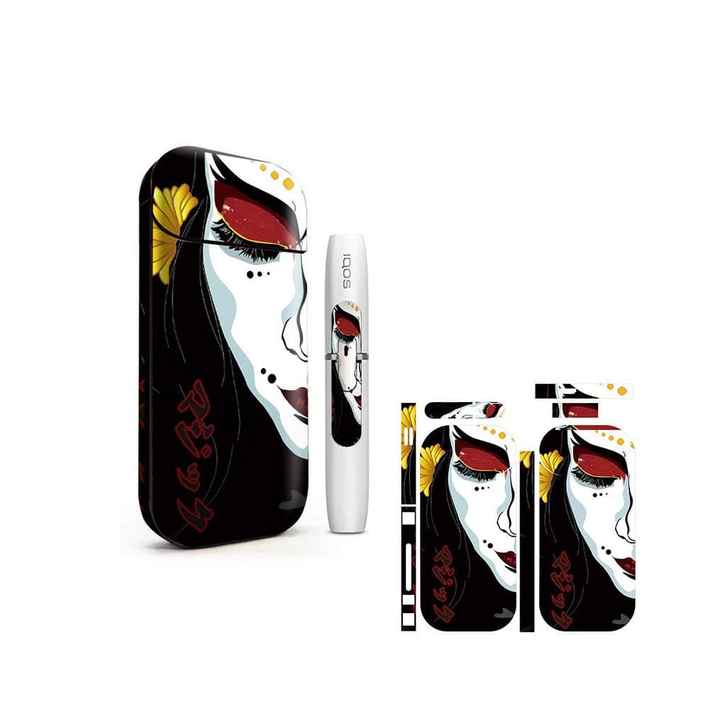 Skin Sticker Compatible for IQOS 2.4 Plus or Compatible Portable Charger | Holder with 2.5D Cartoon Design