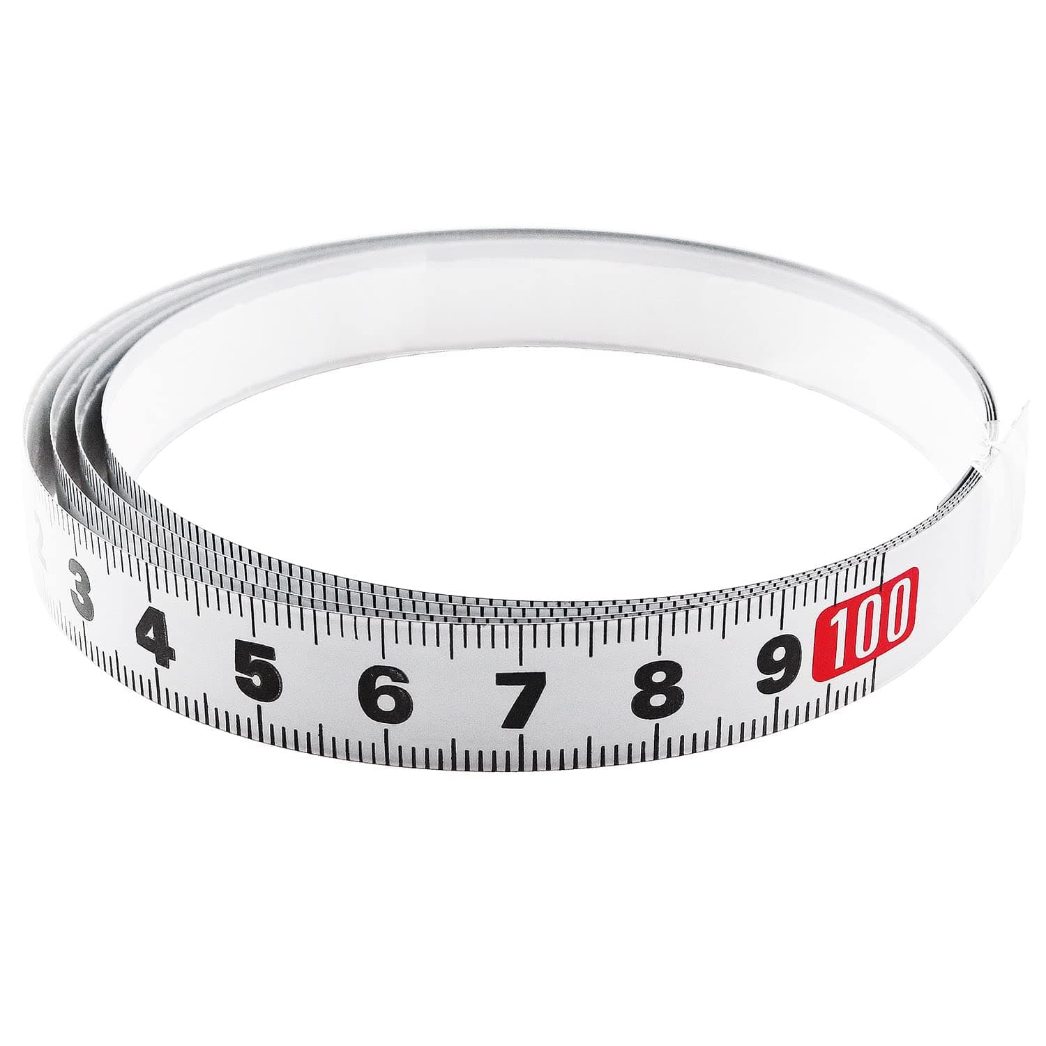 Self-Adhesive Measuring Tape 1m/40 inches Self Adhesive Metric Ruler Workbench Ruler for T-Track Router Table Saw Band Track