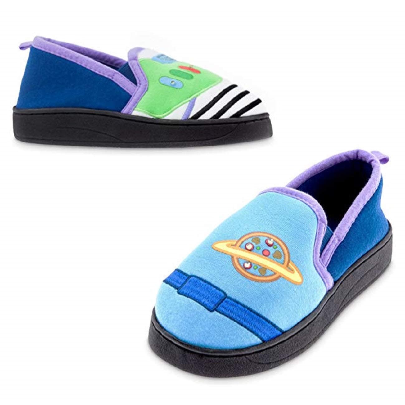 Buzz Lightyear Disney Light-Up Slippers for Kids (5/6 US, Multi)