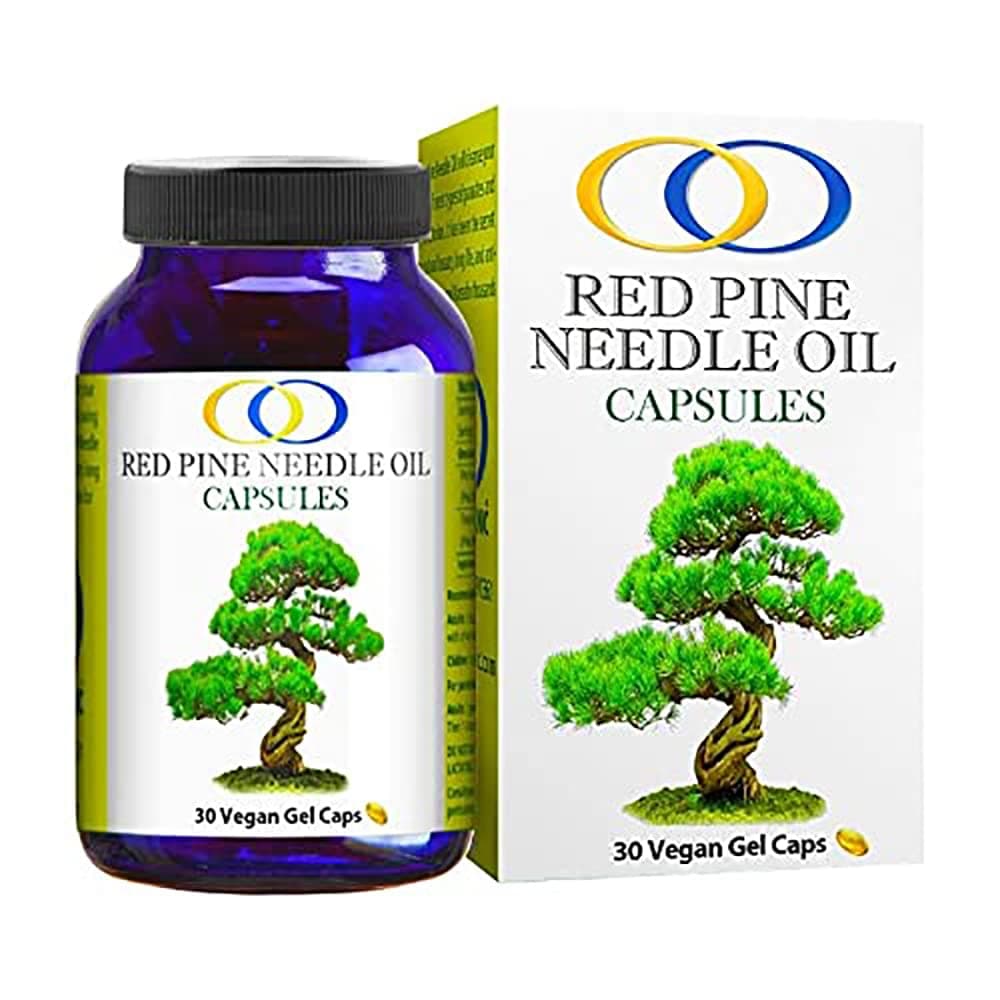 Optimally Organic Red Pine Needle Oil Vegan Caps - Parasite & Candida Cleanse