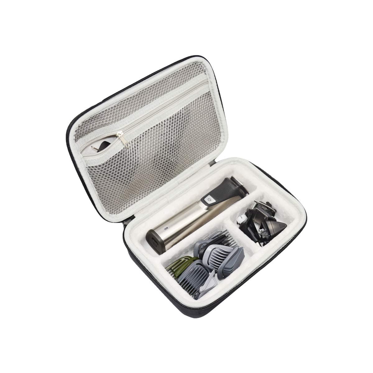 Hard Case Travel Bag for Philips Norelco Multigroom Series 3000 5000 7000 MG3750 MG5750/49 MG7750/49 MG7770/49 by LUYIBA