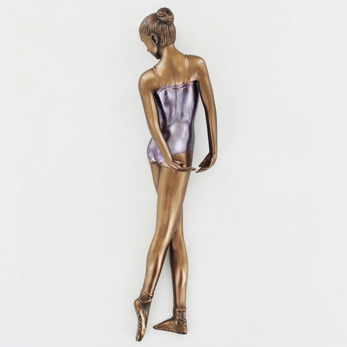 Art Deco Bronze Ballet Sculpture Wall Art Ballerina
