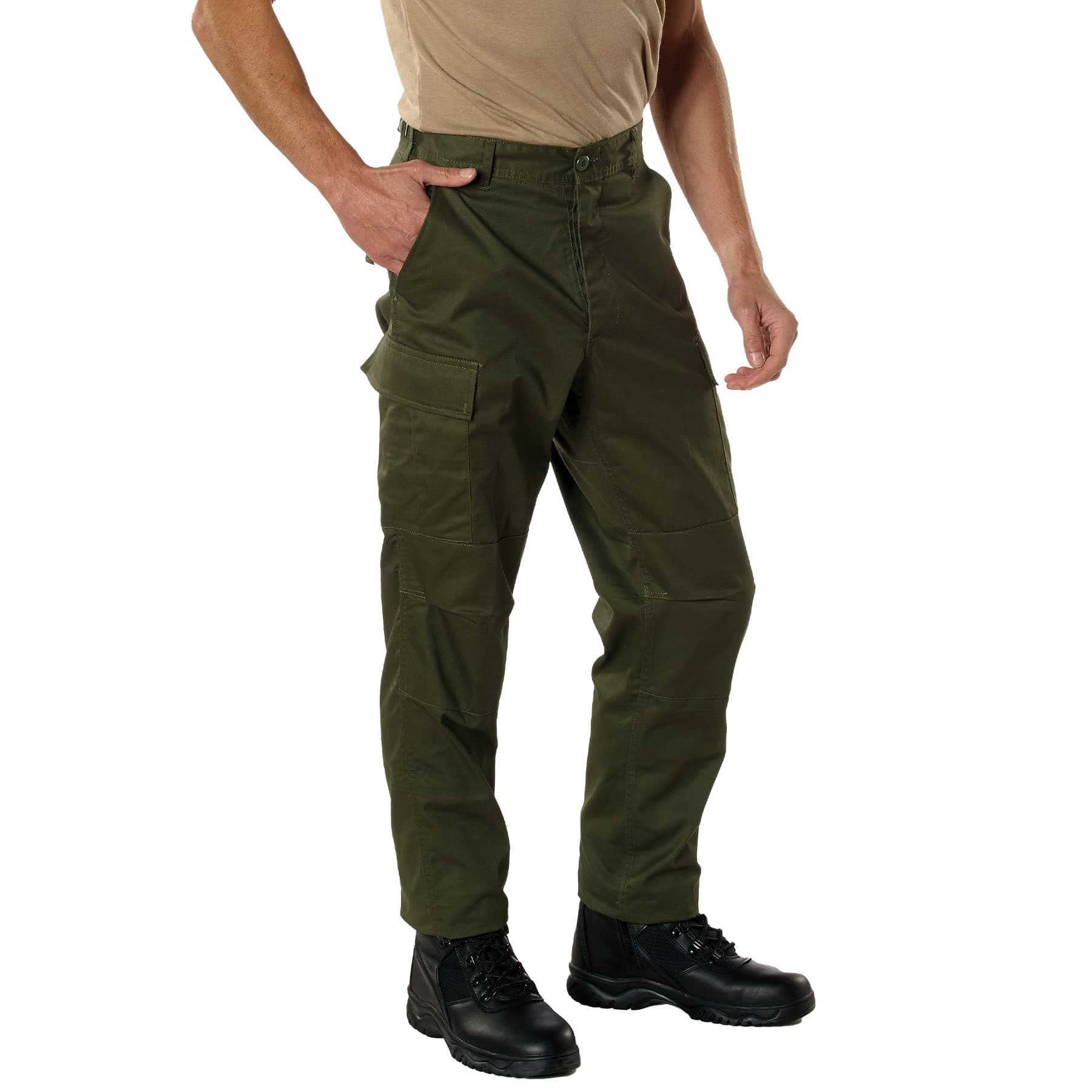 Rothco Tactical BDU Pants – Rugged Cargo Outdoor Hiking EDC Work Uniform