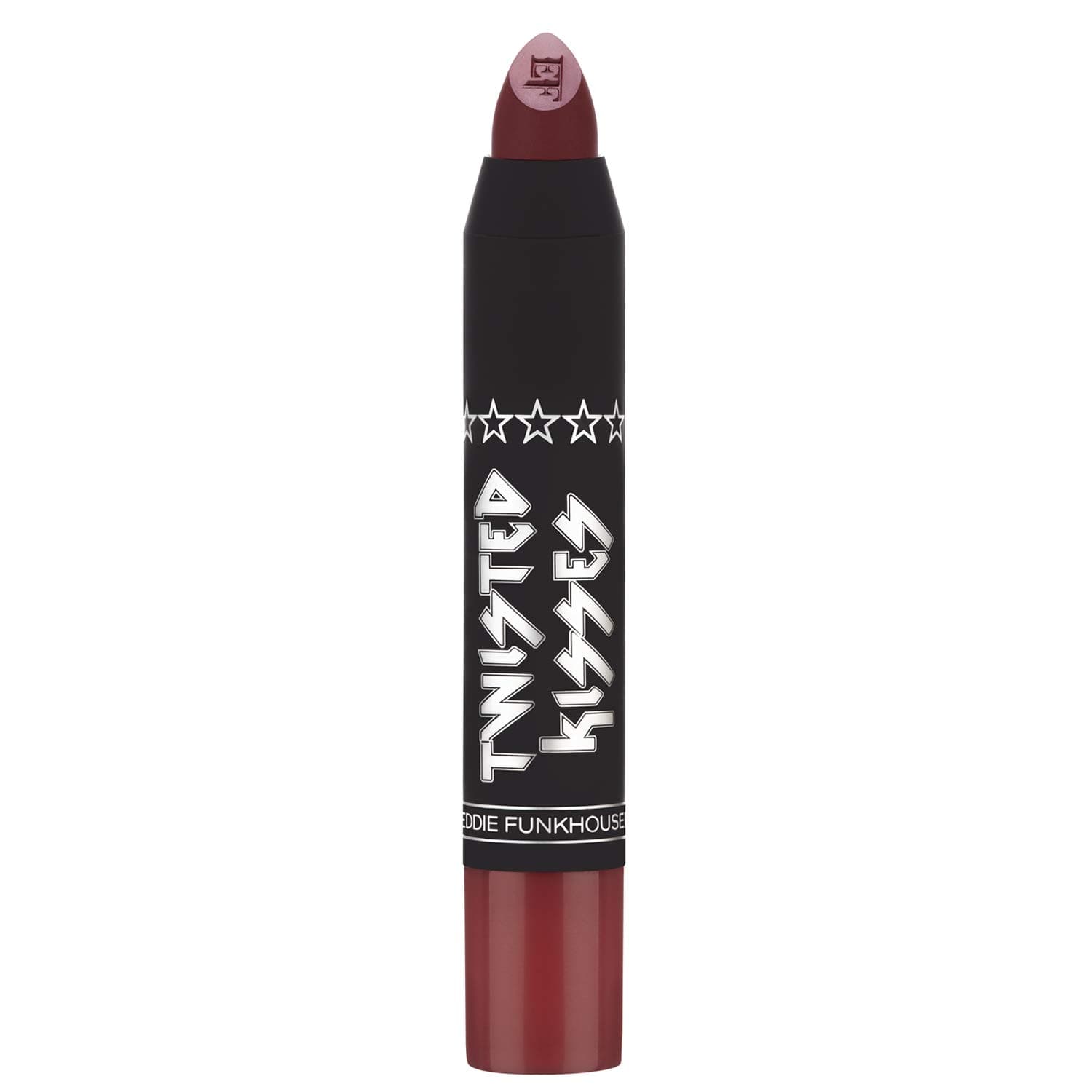 EDDIE FUNKHOUSER Twisted Kisses Matte Lip Crayon, Long Lasting Matte Lipstick (The Big Tease)