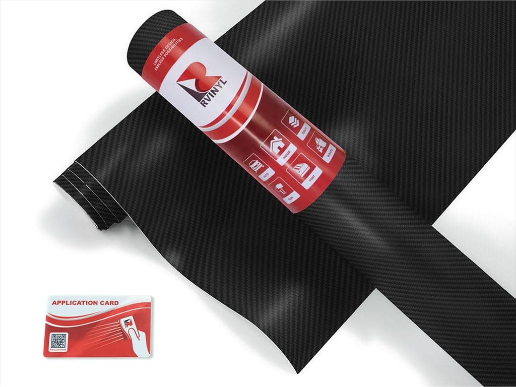 3M 2080 CFS12 Carbon Fiber Black (3in x 5in) Vinyl Wrap Film Sheet with Air-Release for Cars, Trucks & More (0.11sq ft Roll)