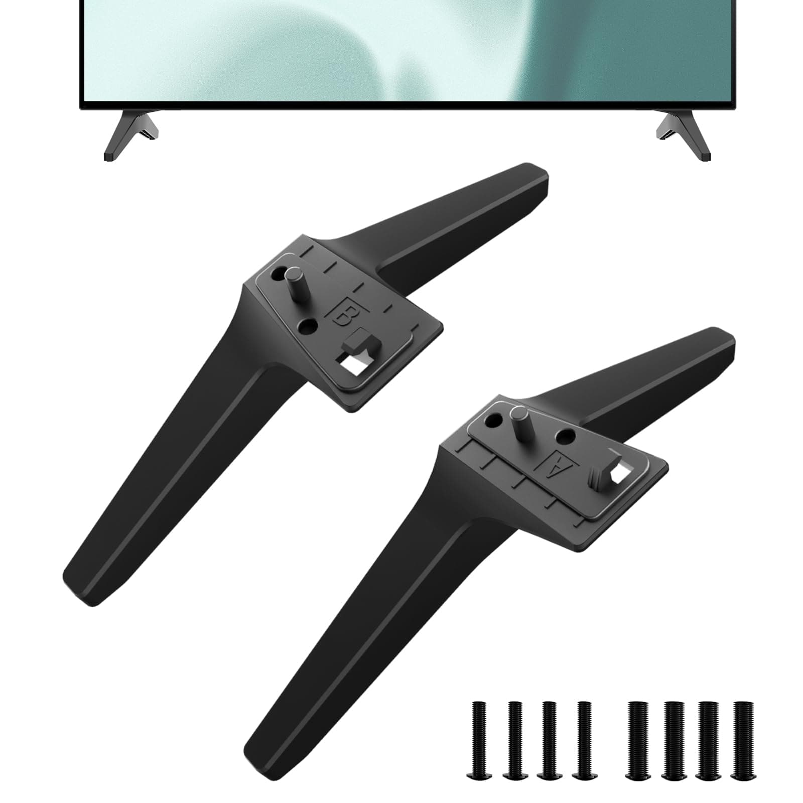 Stand for LG TV Legs Replacement, for LG LED TV Base/Foot 50UK/55UK/50UM/55UM/50UN/55UN Series, 55UM6900 55UM6910 55UM7300 55UM7300PUA 50UM7300 55UN7200 55UN7300 55UN6900 50UN7300 50UN6900 with Screws