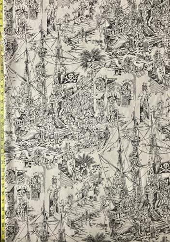 Skelewags - Alexander Henry Fabric - by Yard