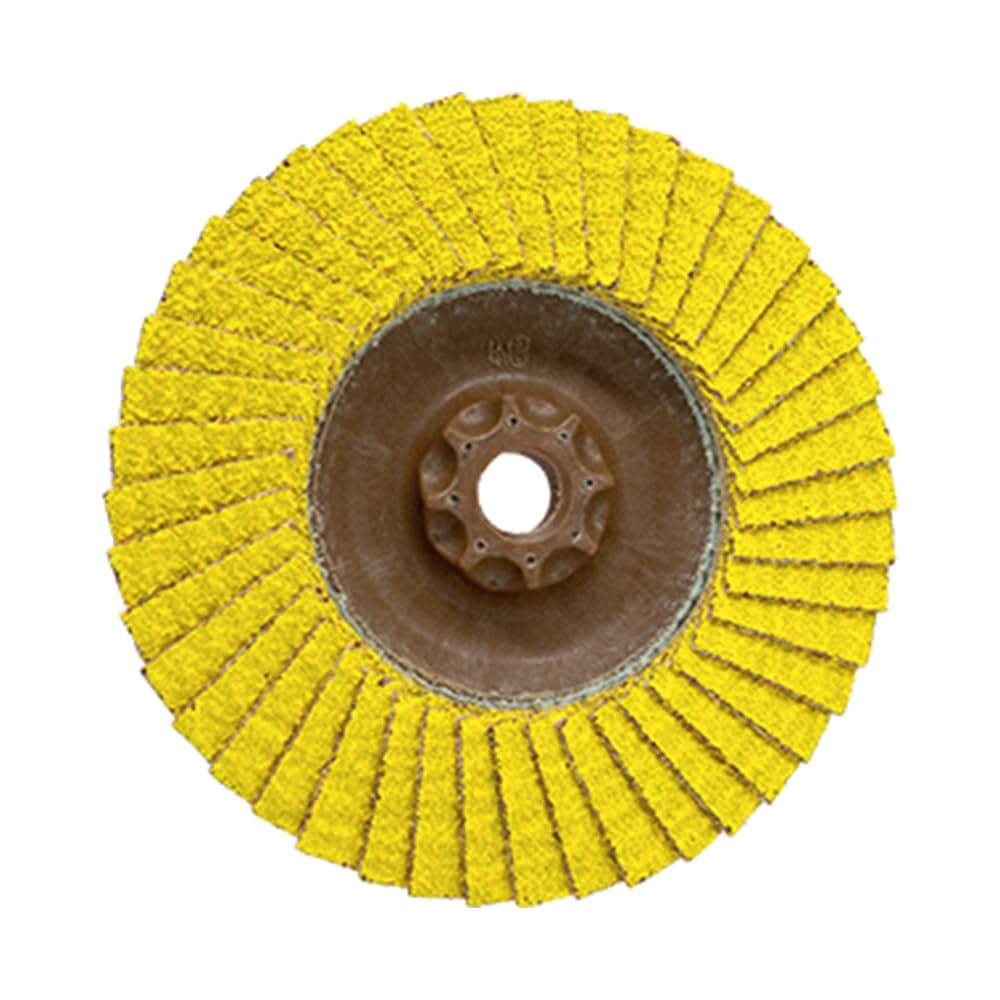 CS UnitecPLANTEX® Sunfire Ceramic 6" Dia, 40/60 Grit, 7/8" Arbor 10 PK