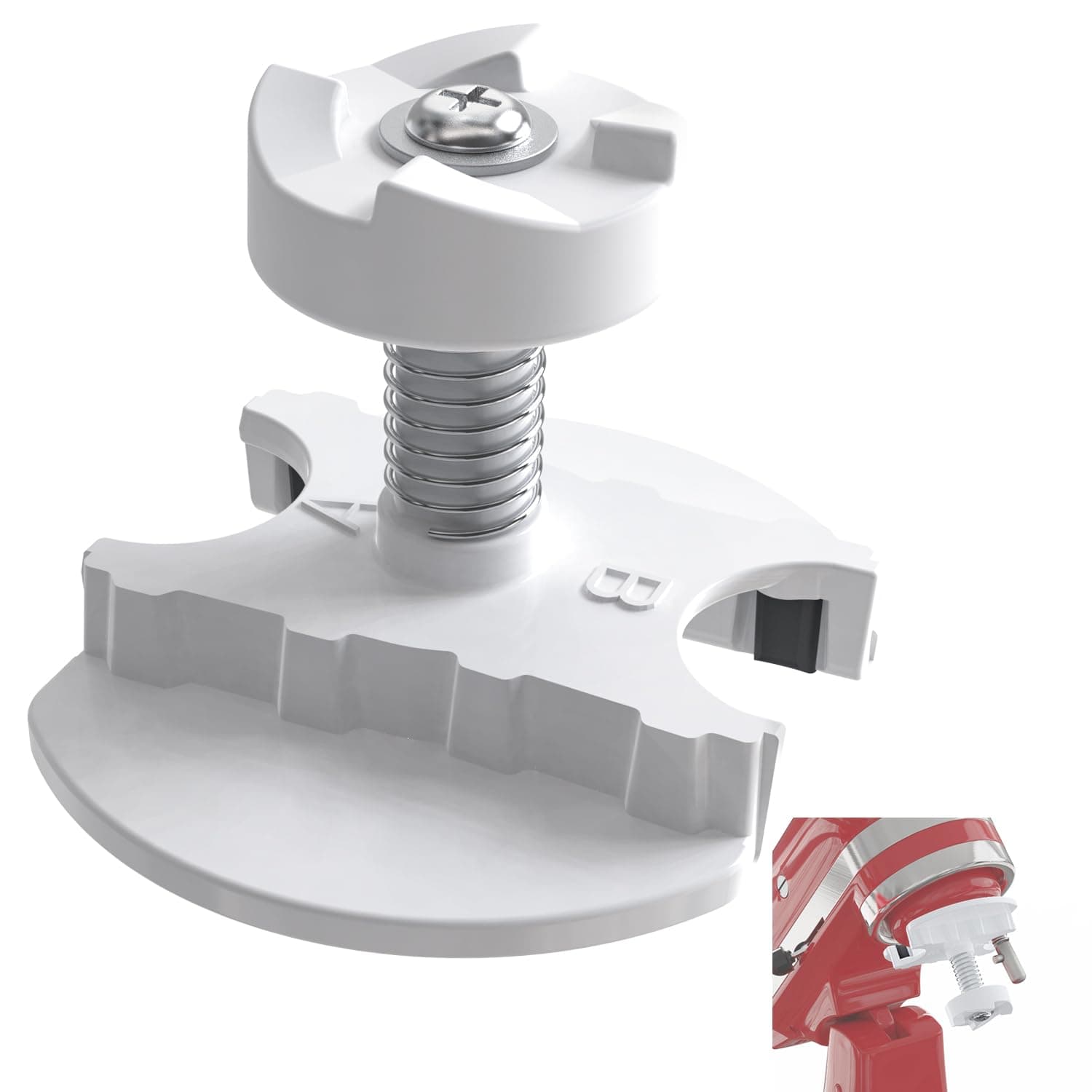 Tiga Replacement Parts for Kitchenaid Mixer Ice Cream Maker Attachment - Drive Assembly & Rack