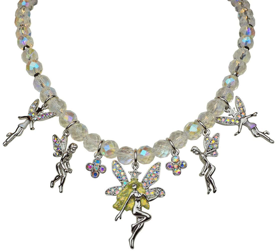 Fairy Magic Necklace silvertone