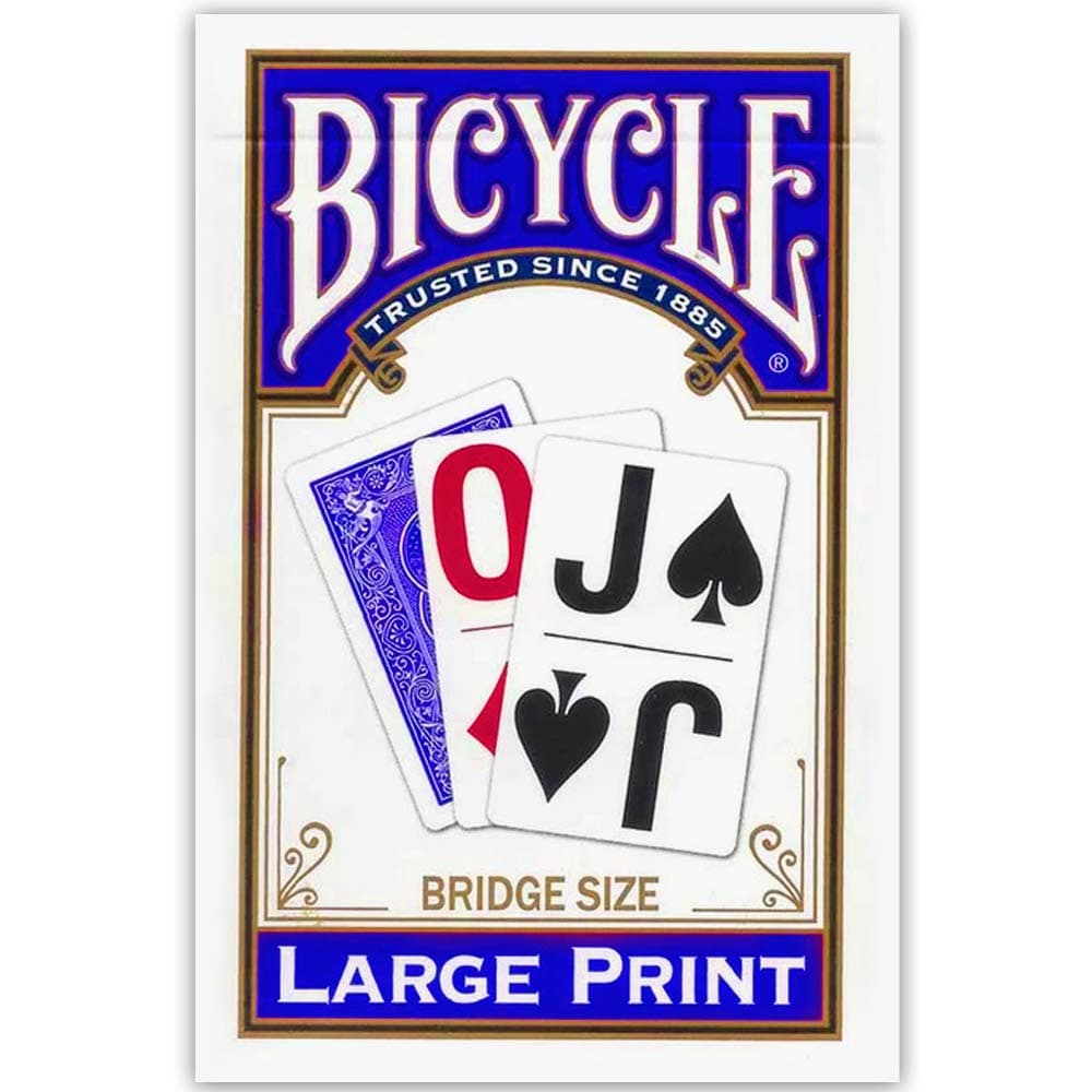 Large Print Playing Cards (Color May Vary)