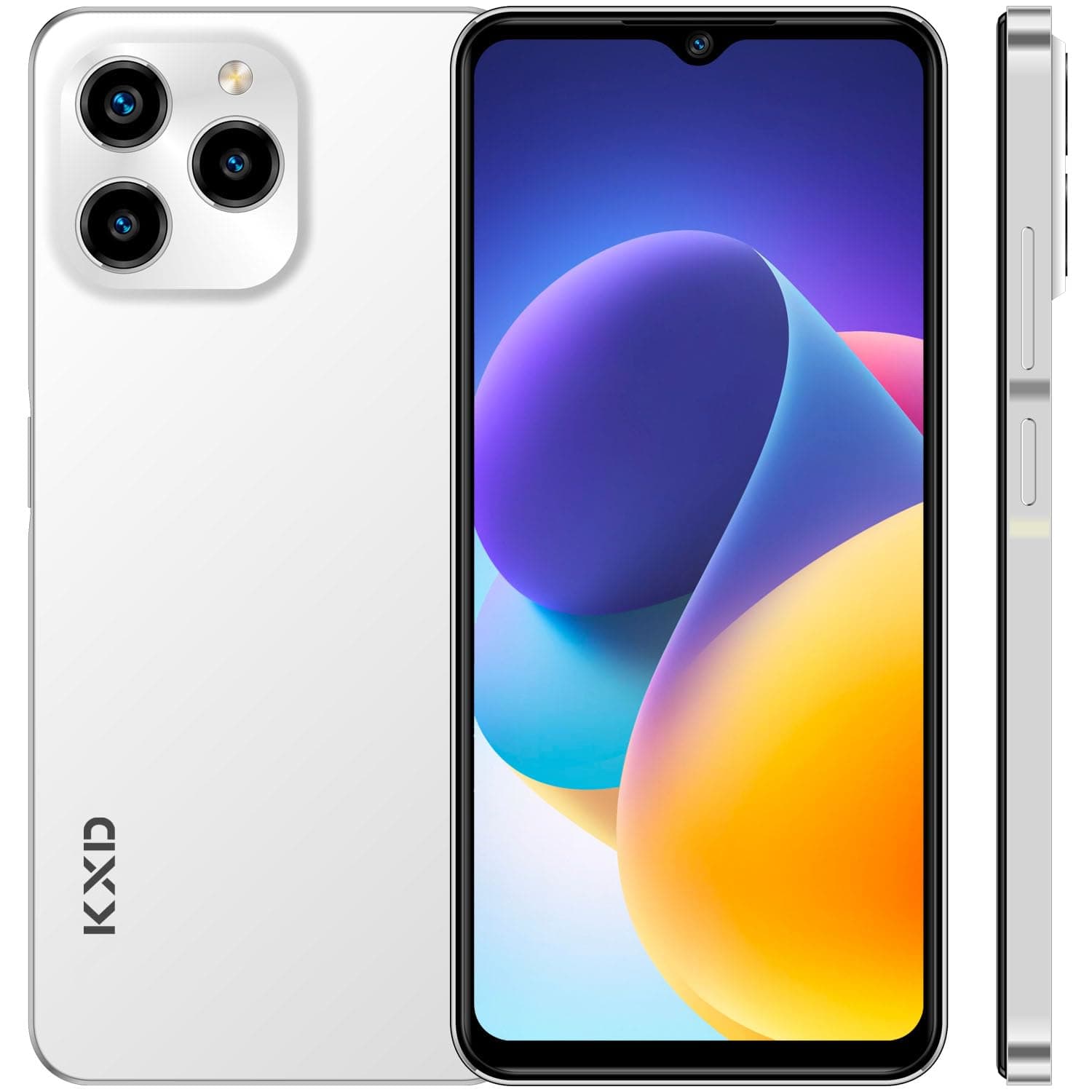 2024 A07 Unlocked Smartphone Under $70, 6.52" HD+ Display, 4500mAh Long Battery, 4GB+64GB, Dual SIM, Face ID, Android 12 – Budget Phone for Seniors & Teens