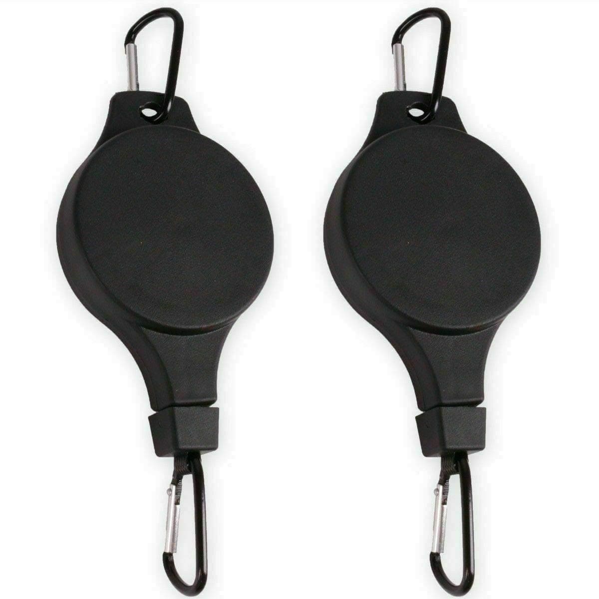 Retractable Plant Hangers, Adjustable Plant Basket Pulley Pull Down Hook for Garden Hanging Planters Flower Basket Pots, Birds Feeder, Plant Grow Light(2pcs)