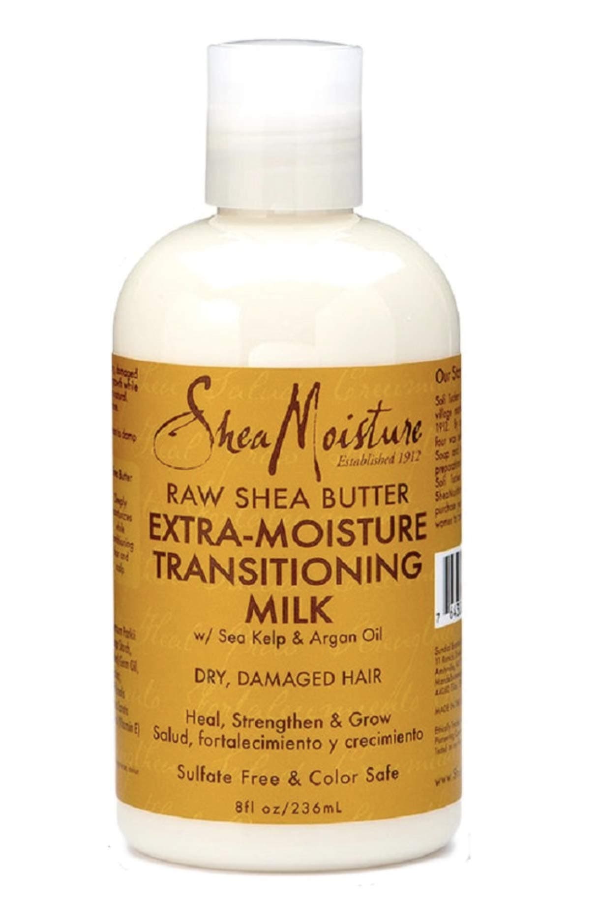 SheaMoisture Raw Shea Butter Extra-Moisture Transitioning Milk, 8 Ounce
