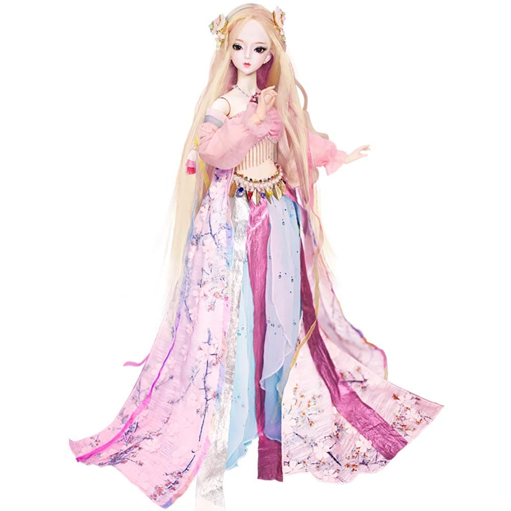 ICY Fortune Days Original Design 60 cm Dolls(with Gift Box), Dream Fairy Series 26 Joints Doll, Best Gift for Girls (Ophelia)