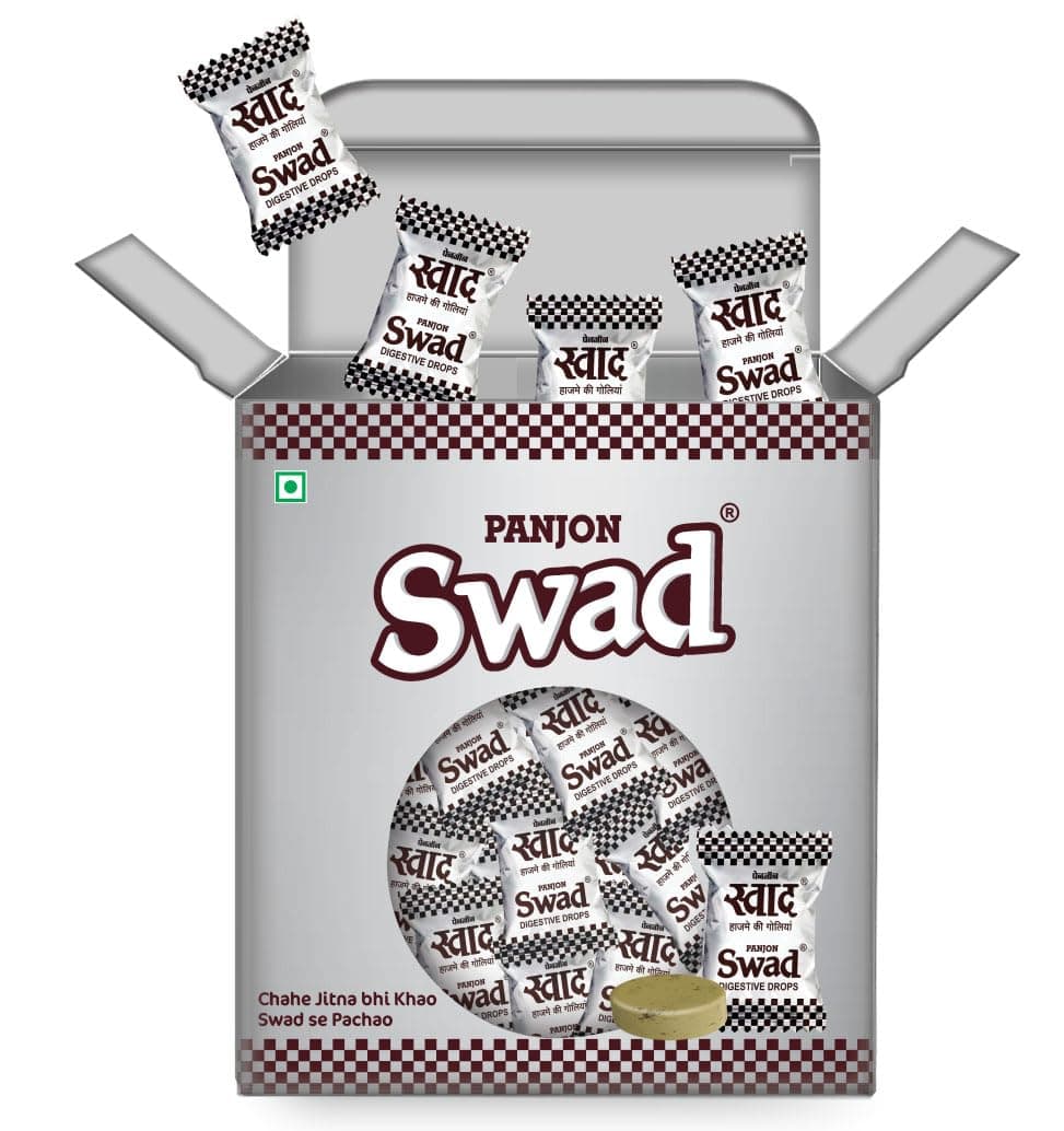 Digestive Drops Candy Gift Box (Original Flavour Since 1986, Organic & Tasty) 125 Toffee X 1 Box Pack,350 Gram