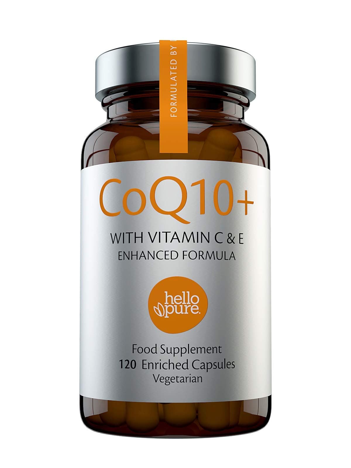 CoQ10 Plus Vegan Multivitamins | Vitamin C - 125% NRV Dose for Immune System Support Plus 125% NRV Dose of Vitamin E | Contains Premium Grade CoEnzyme Q10 100mg | Co-Q10 Plus Multivitamin Boost