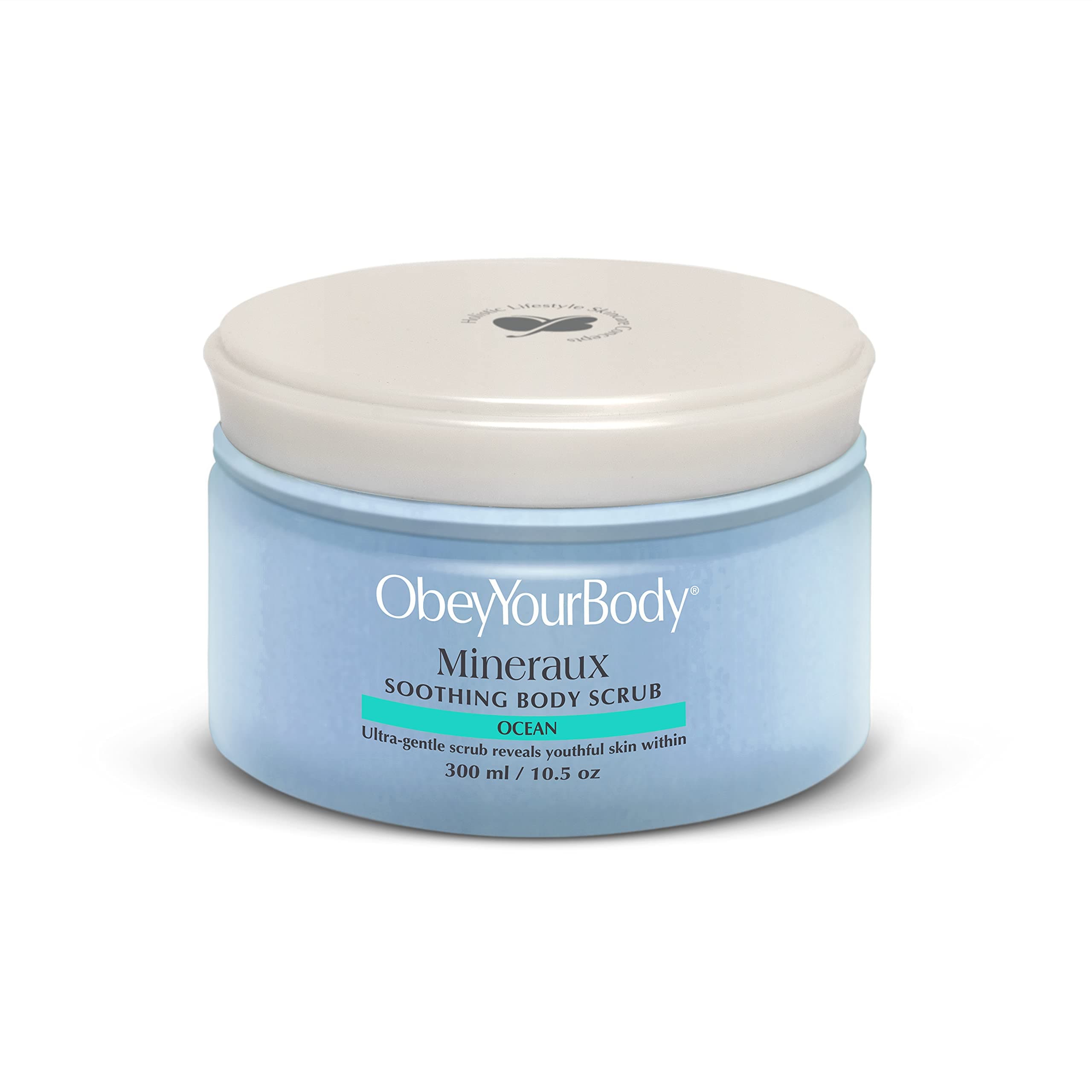 Obey Your BodyDead Sea Mineral Salt Scrub Ocean Fragrance