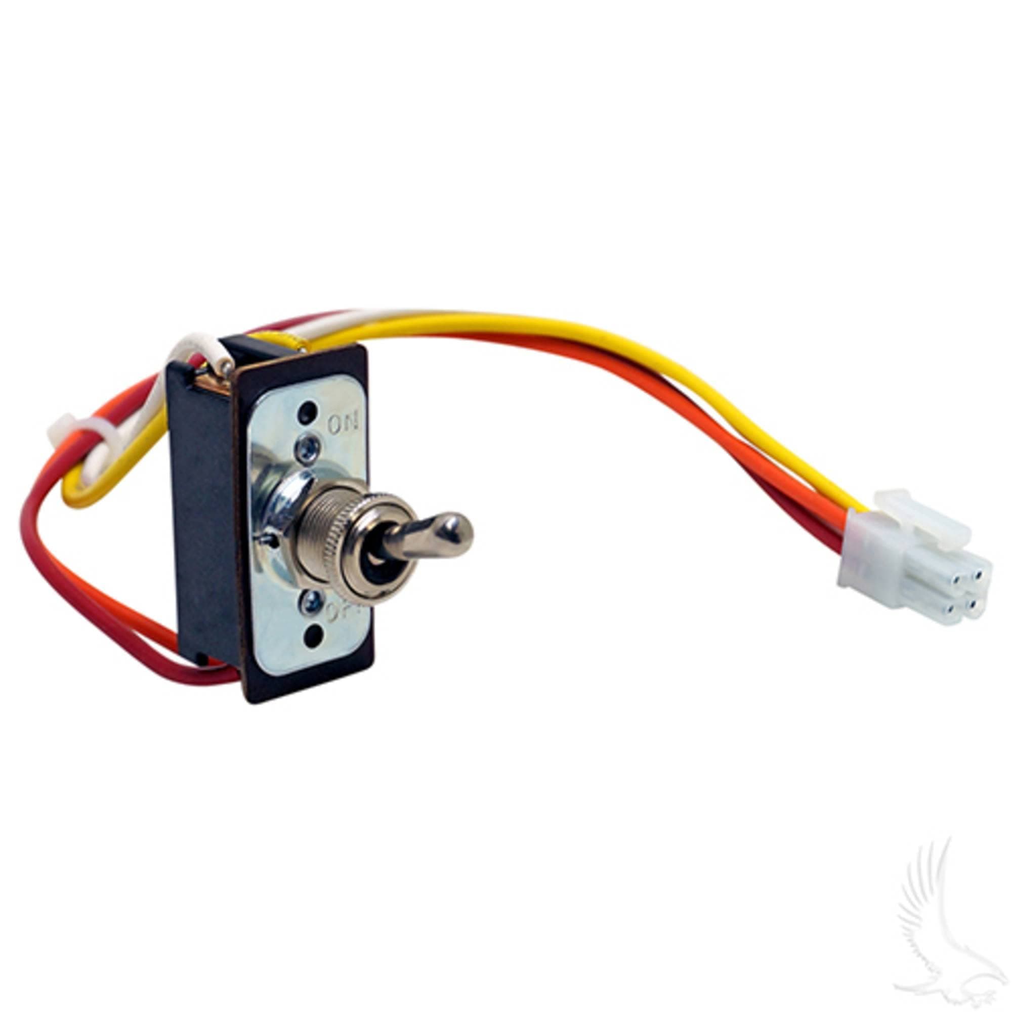 Red Hawk CON-059 Run/Tow Switch Compatible With/Replacement For E-Z-GO TXT 1994 and newer 633114, 73125G01 Golf Carts