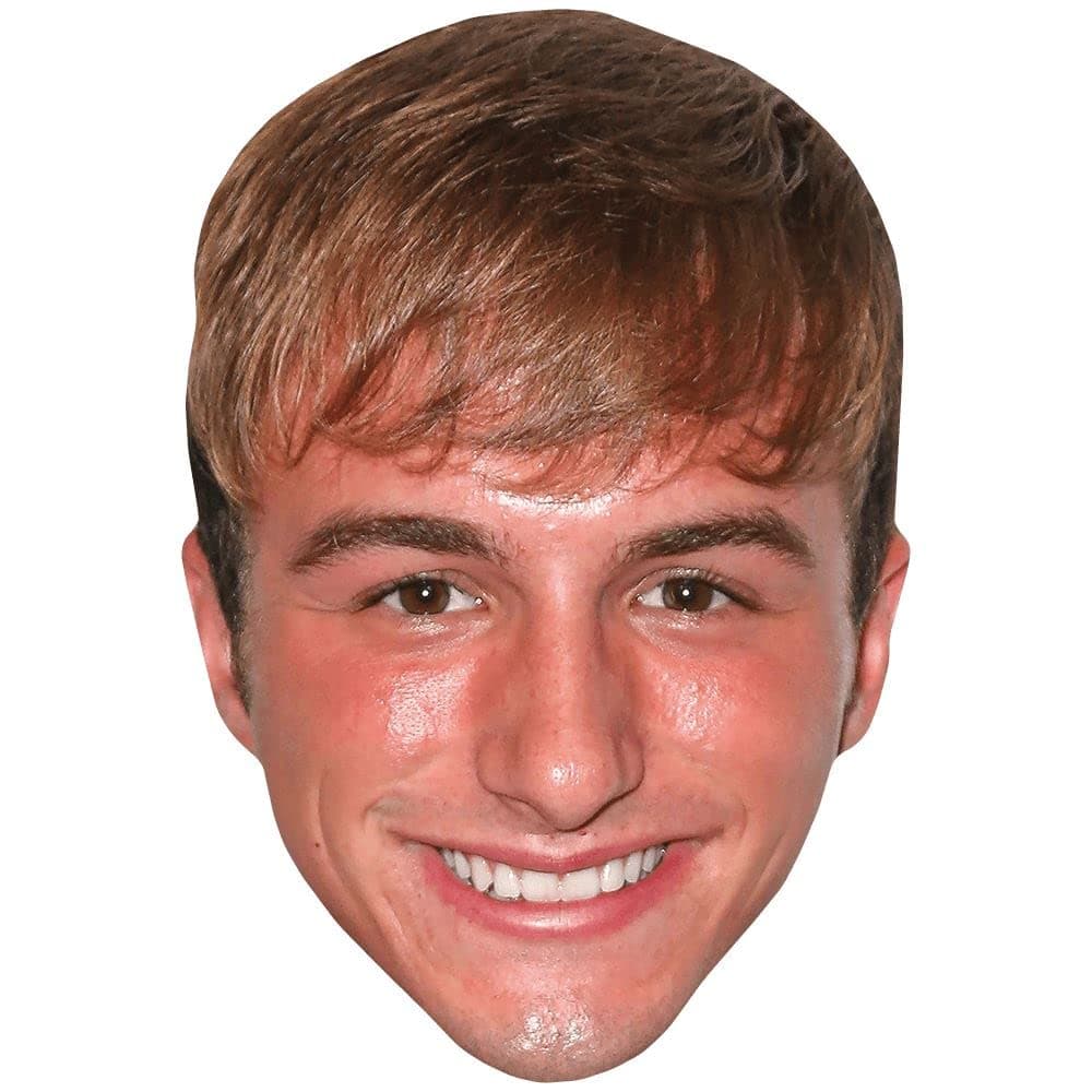 Lucas Cruikshank (Smile) Celebrity Mask, Flat Card Face, Fancy Dress Mask