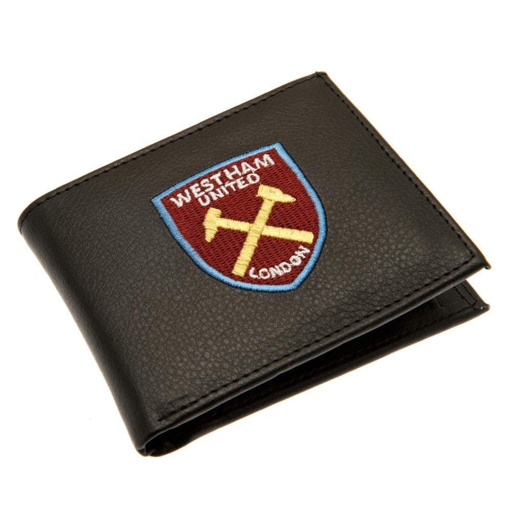 West Ham United FCWest Ham United F.C. Embroidered Leather Wallet 7000